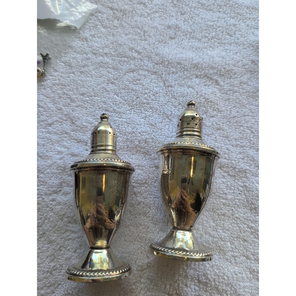 Sterling Silver Weighted Salt & Pepper Shaker By Duchin Creation